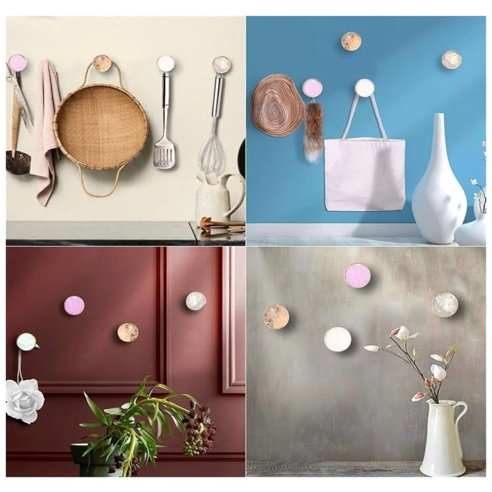 *NWT* Pastel Coat Hook 4 Pack